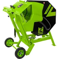 Zipper Scie circulaire à bûches avec châssis - 3000W - 230V