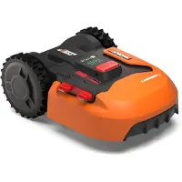 WORX Landroid S400 WR184E Robot de tonte orange, pour les jardins d'une superficie allant jusqu'à 400 m²
