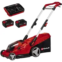 Einhell RASARRO 36/40 (2x4.0Ah) Tondeuse à gazon poussée Batterie Noir, Rouge