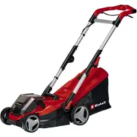 Einhell GE-CM 36/34-1 Li-Solo Walk behind lawn mower Battery Black, Red