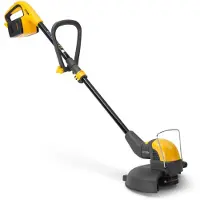 Stiga GT 300E KIT COUPE-BORDURES SANS FIL, 2 BATT. 20 V 2 AH + SYST. RECHARGE, 30 CM – TÊTE ROTATIVE 90 ET FIL NYLON