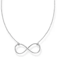 Thomas Sabo Collier Infinity de symboles puissants, (Argent 925, Argent 925)