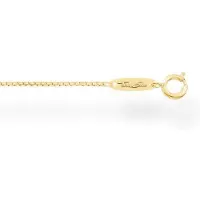 Thomas Sabo Chaîne de Venise 925, (Argent 925, Argent sterling 925, Or jaune 750, Or jaune 750, 45 cm)