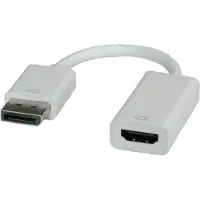 Roline Adaptateur vidéo / audio - DisplayPort mâle à HDMI femelle