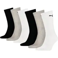 Puma Chaussettes greige / noir / blanc