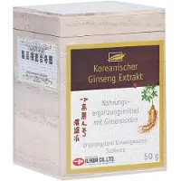 Allcura Poudre d'extrait de ginseng coréen, 50 g de poudre