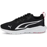 Puma Jungen Sneaker, schwarz(pumablackpumawhite), Gr. 5