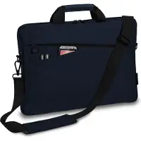 Pedea Sacoche pour ordinateur portable 17.3 pouces (43.9cm) FASHION Sacoche pour ordinateur portable avec (17.30", Universel), Sac pour notebook, Bleu, Noir