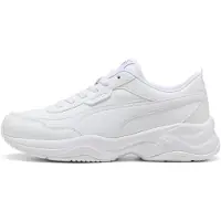 Puma Baskets basses 'Cilia' argent / blanc