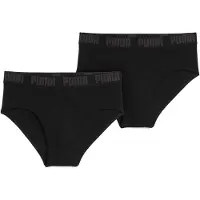 Puma Hommes, Sous-vêtements, Basic Brief, Noir, (lot de 2, XL)