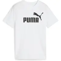 Puma T-Shirt 'ESS No. 1' noir / blanc