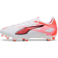 Puma Chaussures de sport ULTRA 5 MATCH FG/AG, chaussures de football pour hommes, couleur blanche, adaptées également pour un usage quotidien