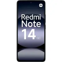 Xiaomi Redmi Note 14 5G (Double Sim - 6.67", 128 Go, 6 Go RAM) Noir (128 Go, Noir, 6.67", Double SIM, 5G), Téléphone portable, Noir