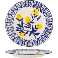 Bloomingville Assiettes Maxima Ø27cm bleu lot de 6 pièces