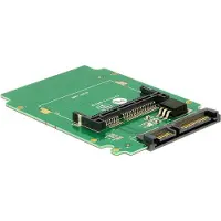DeLOCK Card Reader - Lecteur de cartes 2,5 SATA > CFast - Prend en charge les cartes mémoire CFast type I / II - SATA 3Gb/s - CFast (91715)