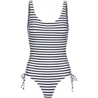 Venice beach Maillot de bain 'Summer' bleu foncé / blanc