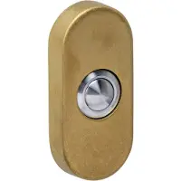 Intersteel Sonnette Chimea laiton ovale roulé