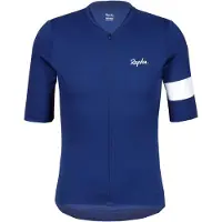 Rapha Core Short Sleeve Jersey Bleu M Homme