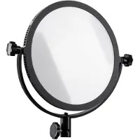 Walimex pro Soft 300 Round Daylight (Panneaux lumineux), Lumière continue, Noir