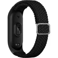 Beline pasek Mi Band 765 Textile czarnyblack (Textile), Sangles de montre, Noir