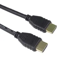 PremiumCord KPHDM21-05 (0.50 m), Câble vidéo, Or, Noir
