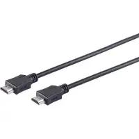 Noname HDMI (Typ A) — HDMI (Typ A) (1.50 m), Câble vidéo, Noir