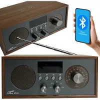 Ltc Audio Radio portable LTC LXLTC511BC BRDA marron-graphite multimédia + chargeur à induction