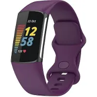 Cover-Discount Bracelet de sport en silicone Bracelet de remplacement (Silicone), Sangles de montre, Violet