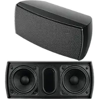 Omnitronic OD-22T Enceinte Public Adress 15 W 1 pc. (1 pièce), Enceinte encastrable, Noir