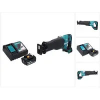 Makita DJR 187 RF1 Scie sabre sans fil 18 V brushless + 1x Batterie 3,0 Ah + Chargeur