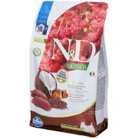 Farmina N&D Quinoa Skin & Coat Venison Mini - Quinoa & Venaison pour la peau et le pelage des chiens de petites races - 800g