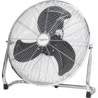 Sygonix Ventilateur de sol FE-50A 140 W argent (FE-50A)