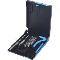 Ks Tools Kit de réparation de filetage en acier inoxydable M8x1,25x10,8mm, 24 pièces ( 150.6040 )