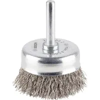 Bosch Brosse boisseau PRO Stainless Steel clean, tige droite, 50 x 0,3 mm