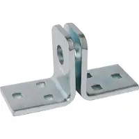 ABUS Porte-cadenas équerre - illets 14 mm - en acier cémenté - 115