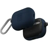 Uniq Etui Clyde Lock Case Airpods Pro 2(2022/2023) Niebiesko-Ciemnoszary/Bleu royal-Gris foncé