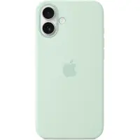 Apple Coque en silicone MagSafe iPhone 16 Plus - Aquamarine