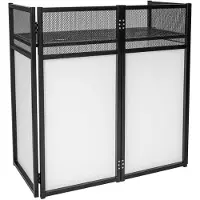 Headliner Huntington Portable DJ Booth w/ Scrims and Bag