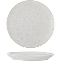 Bloomingville Assiettes Addison Ø16cm blanches lot de 6 pièces