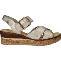 Rieker Sandalen Hak Sandalen Hak - Goudkleur - Maat 38