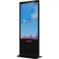 Viewsonic EP5542T (3840 x 2160 pixels, 55"), Affichage dynamique, Noir