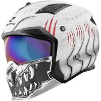 Bogotto Radic Waheela 22.06 Blanc Casque Jet Taille M