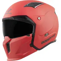 Bogotto Radic 22.06 Mat Rouge Casque Taille S