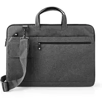 Nedis Sacoche pour ordinateur portable Bandoulière 8 poches 17" - 18" Noir