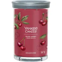 Yankee candle - Black Cherry Signature Tumbler Candle ( zralá t¿e?e¿ ) - Vonná sví¿ka 567.0g