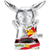 Boti Peluche Pokemon - Pikachu Anniversaire Select (argenté, 30cm) Peluche