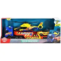 Dickie Toys Camionnette Dickie avec hélicoptère de secours