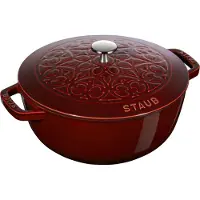 Staub 1003844 Saucepan Argenté