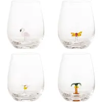 Bloomingville Ensemble de 4 verres Misa