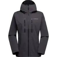 La Sportiva Helixir Shell Jkt W, Onyx/Chalk, L, Alpinisme, Vêtements, Top, Femme -